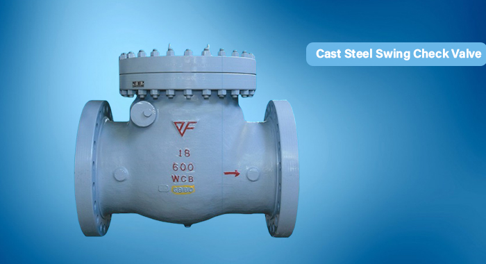 cast steel swing check valve